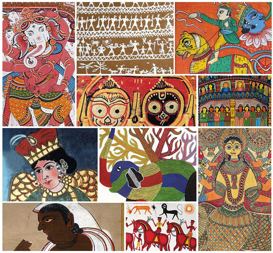 Art and Handicrafts in India, India Art Festivals, India Arts