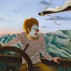 Sean Landers, Around the World Alone (Boy Skipper - Dawn), 2011. Oil on linen, 52 x 68 inches. Courtesy of Friedrich Petzel Gallery