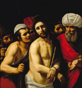 Attributed to Gérard Douffet, Ecce Homo, circa 1623. Oil on canvas, 49-1/4 x 46 inches. Courtesy of the Speed Art Museum
