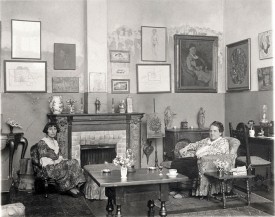 Man Ray, Gertrude Stein and Alice B. Toklas, 1922. Gelatin silver print. Courtesy of the National Portrait Gallery, Smithsonian Institution; gift of Isabel Wilder, © 2010 Man Ray Trust/Artists Rights Society (ARS), New York/ADAGP, Paris