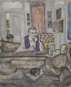 Sir Francis Cyril Rose, Gertrude Stein and Alice B. Toklas, 1939. Courtesy of Contemporary Jewish Museum, San Francisco