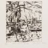 Jane Joseph, Hammersmith Bridge, 1992. Etching, 12.4 x 10.8 cm. Courtesy of the Artist