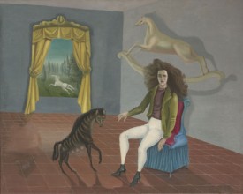 Leonora Carrington, Self-Portrait, ca. 1937–38. Oil on canvas; 25-5/8 x 32 inches. The Metropolitan Museum of Art, New York, The Pierre and Maria-Gaetana Matisse Collection © 2004 Leonora Carrington/Artists Rights Society (ARS), New York