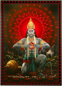 Pierre & Gilles, Hanuman, 2010. Model: Thomas Tabti. Painted photograph, 200 x 145.5 cm. Courtesy Galerie Jérôme de Noirmont, Paris © Adagp, Paris 2011