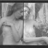 Francesca Woodman, Untitled, New York, 1979-1980. Gelatin silver print, 4 x 9-1/2 inches. Courtesy of George and Betty Woodman