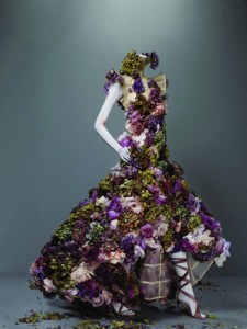 Alexander McQueen, dress from the Sarabande collection, 2007. Courtesy of Alexander McQueen