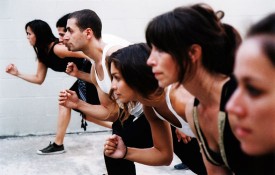 Noémi Lafrance, The Whitebox Project, dance performance at Black and White Gallery/ Project Space, Brooklyn, 2011