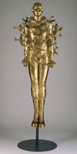 Michael Richards, Tar Baby vs St Sebastian, 1999. Photo by Frank Stewart