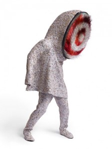 Nick Cave, Soundsuit, 2010. Mixed media, 90 x 30 x 23 inches. Courtesy of Jack Shainman Gallery
