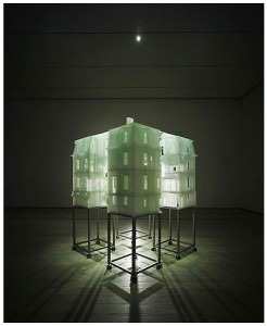 Do Ho Suh, Home Within Home, 2009-11. Photosensitive resin, 84 x 95-3/4 x 101 inches. Courtesy of Lehman Maupin