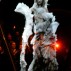 Still from the hologram of Kate Moss that closed Alexander McQueen's 2006 show, Widows of Culloden. photo credit: WireImage.com