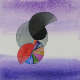 Stephen Mueller, Untitled (NYC, 2011), 2011. Watercolor and gouache on paper, 12 x 12 inches. Courtesy of Lennon, Weinberg.