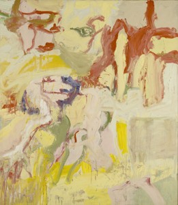 Willem de Kooning, Montauk I, 1969. Oil on canvas, 88 x 77 inches. Wadsworth Atheneum Museum of Art, Hartford, CT. © 2011 The Willem de Kooning Foundation/Artists Rights Society (ARS), New York