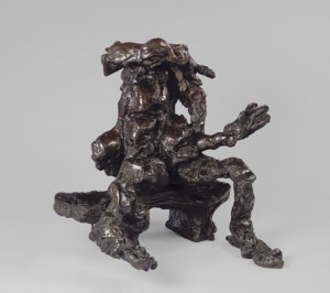 Willem de Kooning, Seated Woman on a Bench,1972.Bronze, 37-3/4 x 36 x 34-3/8 inches. Private collection © 2011 The Willem de Kooning Foundation/Artists Rights Society (ARS), New York