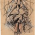 Willem de Kooning, Woman,1951. Charcoal and pastel on paper, 21-1/2 x 16 inches. Private collection © 2011 The Willem de Kooning Foundation/Artists Rights Society (ARS), New