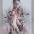 Jenny Saville, The Mothers, 2011. Oil on canvas, 106-1/2 x 85-5/8 inches. © Jenny Saville. Courtesy Gagosian Gallery. Photography by Mike Bruce
