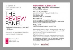 banner for October installment of The Review Panel