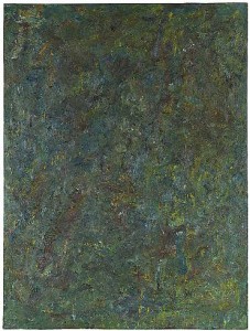 Milton Resnick, Straws, 1982. Oil on canvas, 80 x 60 inches. Courtesy of Cheim & Read, New York