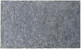 Milton Resnick, Untitled, 1988. Oil on canvas, 45 x 75 inches. Courtesy of Cheim & Read, New York