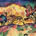 Georges Braque, Landscape at L’Estaque, 1906. Oil on canvas, 23 ? x 31 ? inches. Merzbacher Kunststiftung © 2011 Artists Rights Society (ARS), New York / ADAGP, Paris