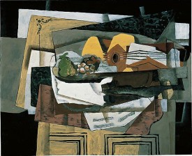 Georges Braque, The Pantry, 1920. Oil on canvas, 31 ? x 39 ? inches. Albertina, Vienna–Batliner Collection © 2011 Artists Rights Society (ARS), New York / ADAGP, Paris