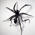 Louise Bourgeois, SPIDER I, 1995. Bronze, dark and polished patina, wall piece, ed. 1/6, 50 x 46 x 12.25 inches. Courtesy of Robert Miller Gallery. Photo: Allan Finkelman, © Louise Bourgeois Trust. On view at Art Basel Miami,?December 1 - 4, 2011?