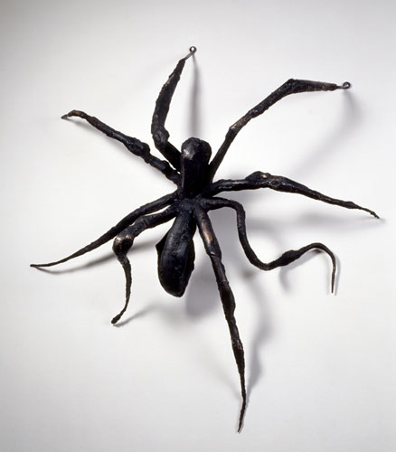 Louise Bourgeois, SPIDER I, 1995. Bronze, dark and polished patina