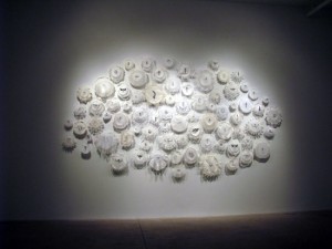 Installation shot of Lynne Yamamoto’s Genteel at P.P.O.W, October 13 to November 12, 2011