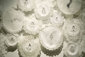 Installation shot of Lynne Yamamoto’s Genteel at P.P.O.W, October 13 to November 12, 2011