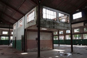 La Lavanderia (Laundry) currently under renovation by the Merger group is renovating into studio/residency. Photo: Roslyn Bernstein for artcritical