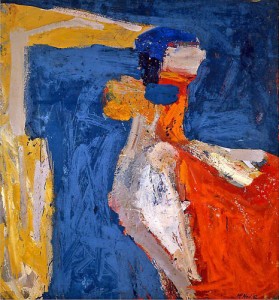 George McNeil, Asphodel, 1962. Oil on linen, 78 x 72 inches. Courtesy of Ameringer, McEnery, Yohe.