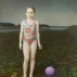 Brett Bigbee, Abby, 2005 – 2010. Oil on linen, 70-1/32 x 53-7/8 inches. Courtesy of Alexandre Gallery