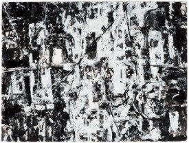 Vita Petersen, Untitled # 19, 2010. Oil stick, pastel and acrylic paint on paper, 18-1/4 x 24 inches. Courtesy of the New York Studio School