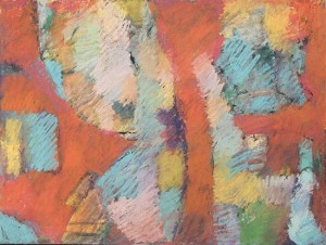 Vita Petersen, Intention, 2007. Mixed media on paper 12 x 16 inches. Courtesy of the New York Studio School