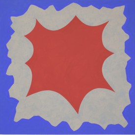 Bettina Blohm, View 1, 2010. Oil on canvas, 68 x 68 inches. Courtesy of the Artist