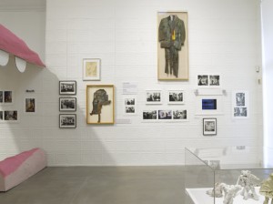 Installation view of Happenings: New York, 1958-1963. Photo by Kerry Ryan McFate. Courtesy The Pace Gallery