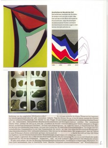 Thomas Scheibitz, Worksheet, 2011. Photographs and newspaper cuttings with mixed media on paper, 17-1/2 x 14 inches. Courtesy of Tanya Bonakdar Gallery