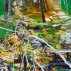 Allison Gildersleeve, Hide Out, 2011. Oil and alkyd on canvas, 52 x 54 inches. Courtesy of Asya Geisberg Gallery