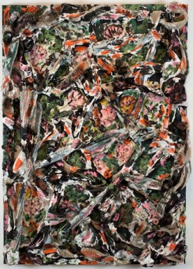 Thornton Dial, Untitled, c. 2003. Mixed Media, 48 x 34 inches. Courtesy of Allegra Laviola Gallery