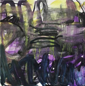 Fran O'Neill, shift, 2012. Oil on canvas, 84 x 84 inches. Courtesy of the Artist