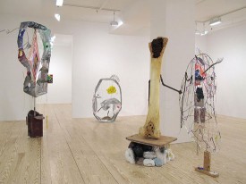Michelle Segre, installation view of Lost Songs of the Filament at Derek Eller Gallery, 2012.