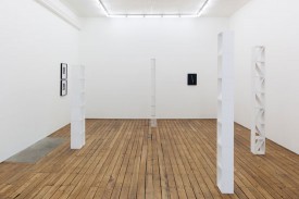 Installation shot, Sara VanDerBeek at The Approach. Courtesy of The Approach, London