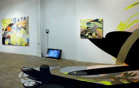 Installation shot of the exhibition under review. Courtesy of Slag Contemporary
