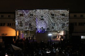 The New High School at Shoshana Persits Street, Tel Aviv, site of the 2012 Fresh Paint 5 Contemporary Art Fair