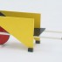 Gerrit Rietveld, Child’s wheelbarrow,1923 (manufactured 1958). Painted wood, 12-1/2 x 11-3/8 x 33-1/2 inches. Manufactured by Gerard van de Groenekan. The Museum of Modern Art, New York. Gift of Jo Carole and Ronald S. Lauder. © 2012 Artists Rights Society (ARS), New York / Beeldrecht, Amsterdam