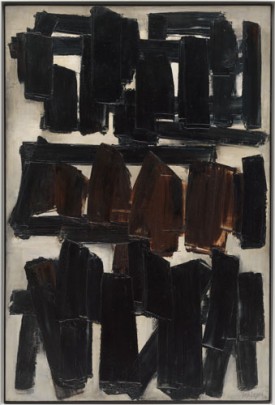Pierre Soulages, Painting, November 20, 1956 (Peinture, 20 novembre 1956), 1956 Oil on canvas, 195 x 130.2 cm. Solomon R. Guggenheim Museum, New York © 2012 Artists Rights Society (ARS), New York/ADAGP, Paris