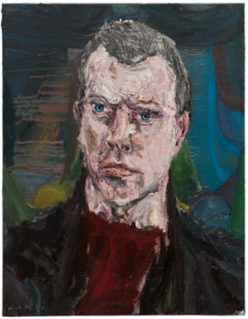 Nick Miller, Portrait of David Cohen, 2012. oil on board, dimensions to follow. Courtesy of the Artist