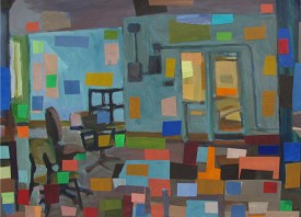 Hearne Pardee, Visual Resources Facility, 2012. Acrylic on paper, 19 x 25 inches. Courtesy of the Artist