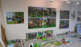 Hearne Pardee studio, Davis, California, 2012. Courtesy of the Artist