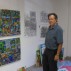 Hearne Pardee in his studio, Davis, California, 2012. Courtesy of the Artist